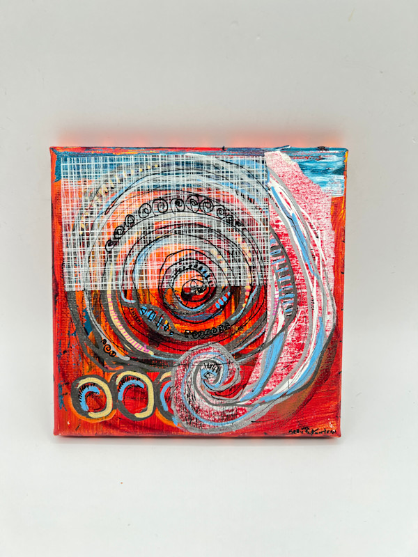 Red Spiral by Kelly K. Pontoni