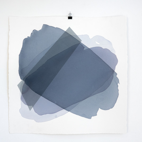 misty blue III by Simone Christen