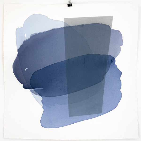 misty blue I by Simone Christen