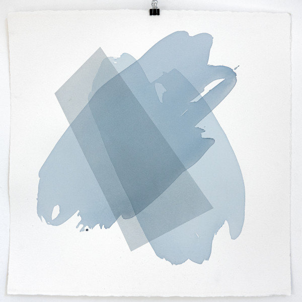 misty blue XI by Simone Christen