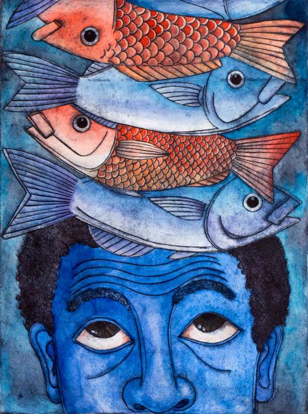 Fish Head by George Camille