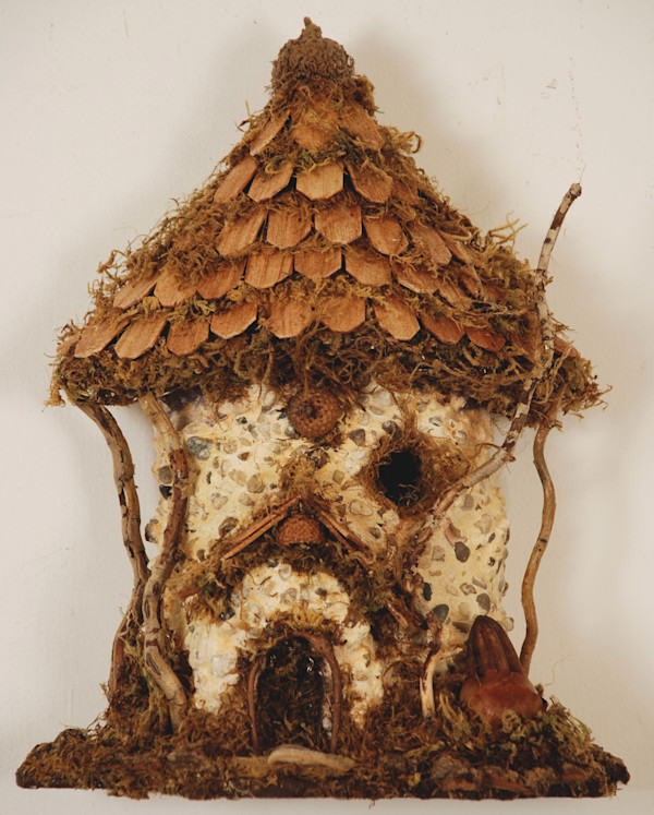 FAIRY HOUSE:   Fairy Shingled House by Cheryl Holz