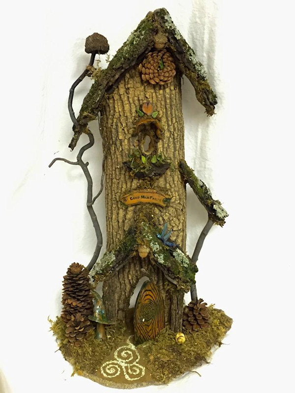 FAIRY HOUSE:  Gaelic Tower by Cheryl Holz