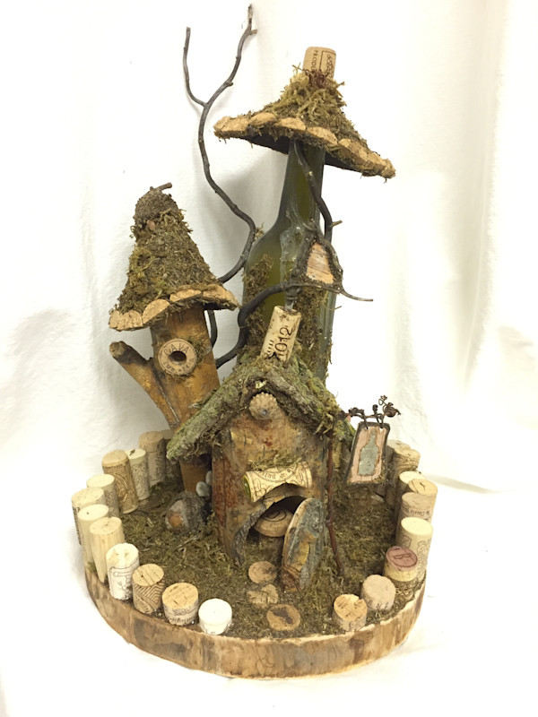 FAIRY HOUSE: Tipsy Tower Trio by Cheryl Holz