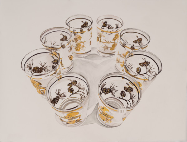 Golden Pinecones, 1972 by Suzy Kopf