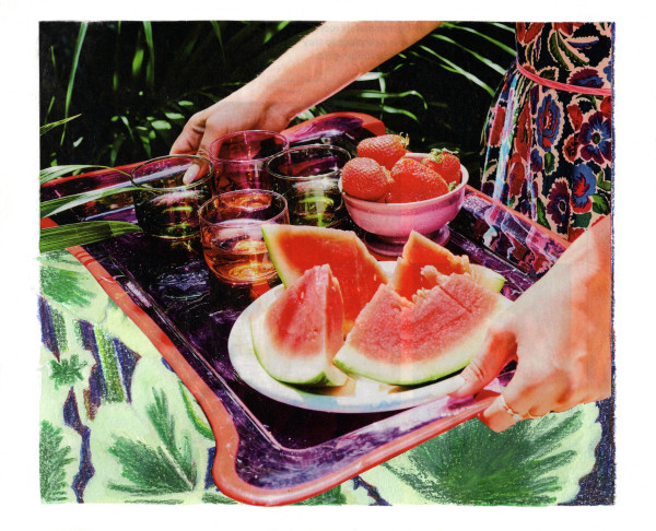 Watermelon Reflection by Suzy Kopf