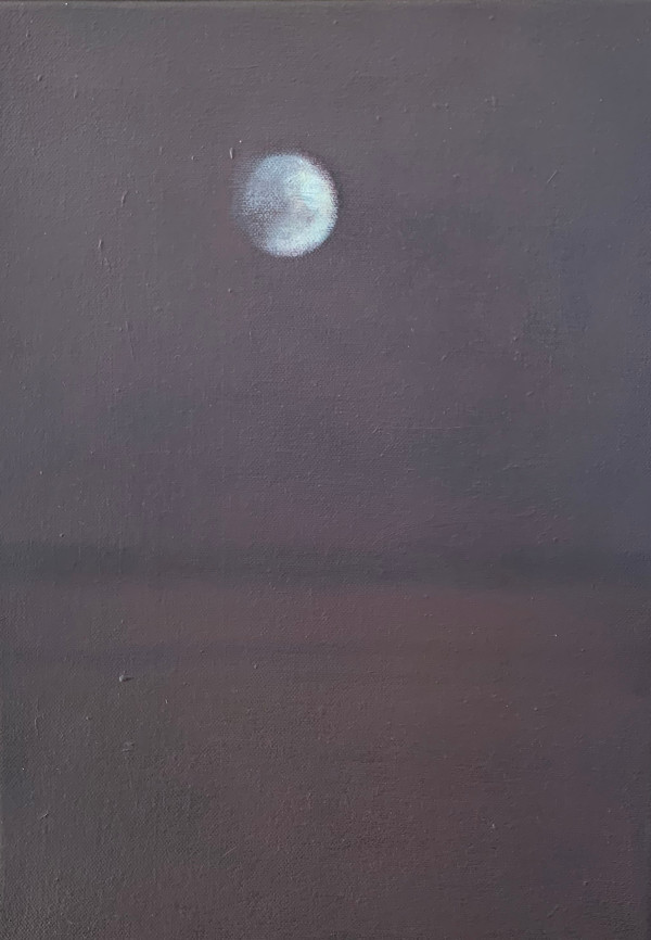 Moon 8 (Moon Red 2) by Claudia de Grandi