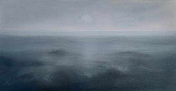 Moon Series (Sea) 1 by Claudia de Grandi