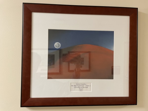 Cool Moon on Hot Sand by The Gift of Art Collection