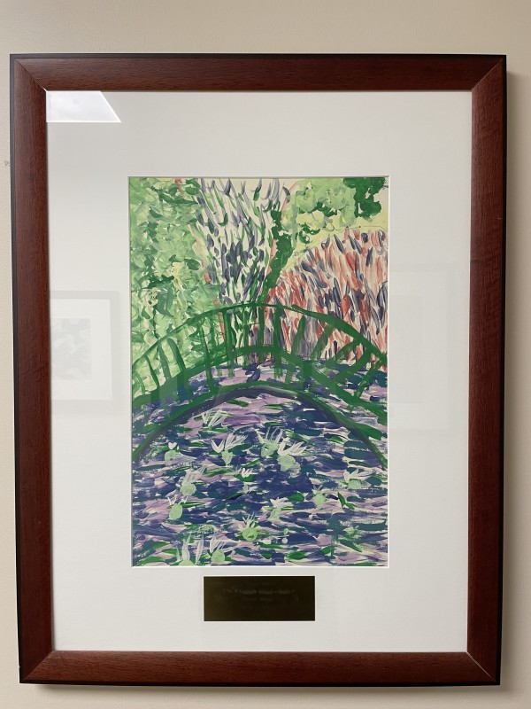 Monet’s Bridge by The Gift of Art Collection