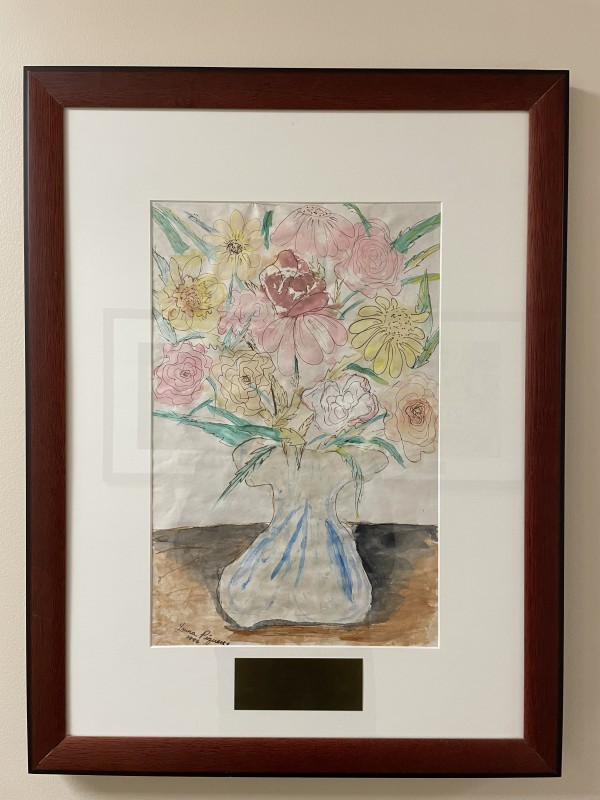 Flowers in Vase by The Gift of Art Collection