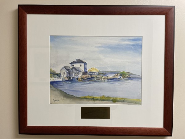 Ida Lewis Yacht Club. Newport by The Gift of Art Collection