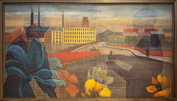 Flowers in the Factory by Deborah Baronas