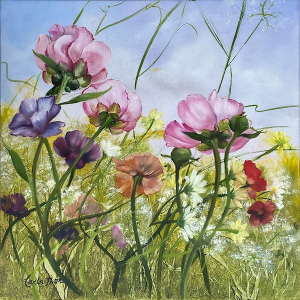 Garden Flowers by Carla Thomson