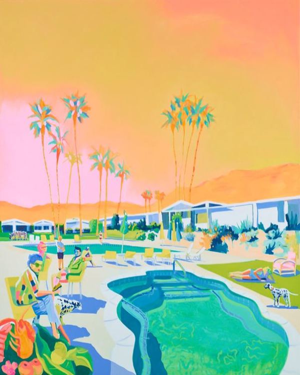 Ruth Mulvie "Lobster" Framed by Da Silva Gallery/Gallerylabs