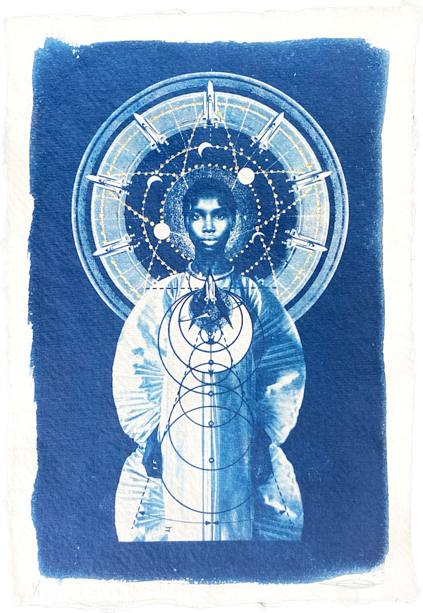 Chloe McCarrick, Charting Supersonic Frontiers (Ode to Christine Darden) by Da Silva Gallery / GALLERyLABS