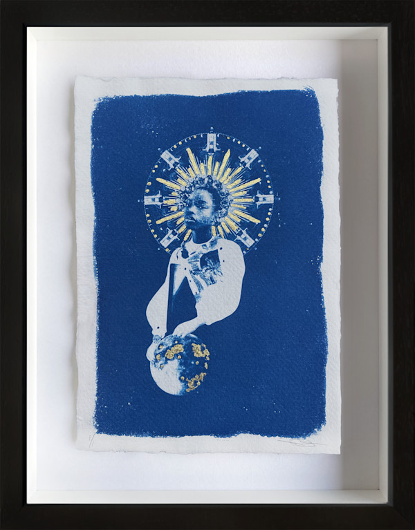 Chloe McCarrick, Counting Her Way to the Stars (Katherine’s Study in Gold) by Da Silva Gallery / GALLERyLABS, Image 1.
