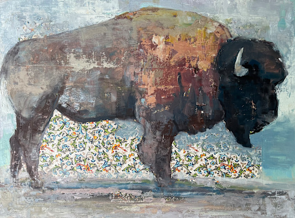 Brian K Stephens Bison by Da Silva Gallery / GALLERyLABS