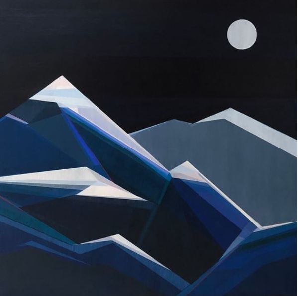 Shilo Ratner "Midnight Moon" by Da Silva Gallery/Gallerylabs