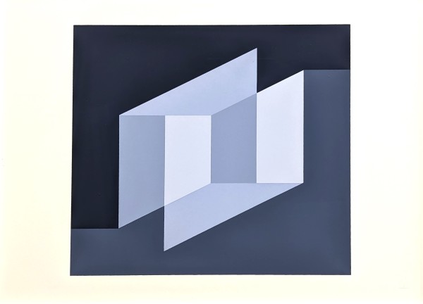 Josef Albers, Portfolio II/Folder XXV/Image B by Da Silva Gallery/Gallerylabs