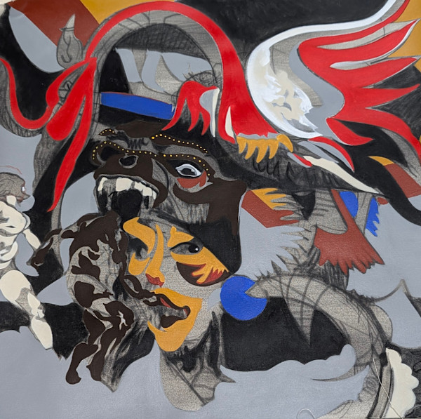 Miguel Trelles, A cormorant for Itsam Balam by Da Silva Gallery / GALLERyLABS