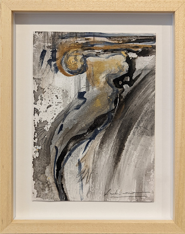 Liliana Livneh, Golden Caryatide by Da Silva Gallery / GALLERyLABS