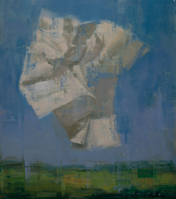 Joseph Adolphe, Vision No.4 Oil on canvas,  48 x 42 1/4 In. $ 25,300 by Da Silva Gallery / GALLERyLABS, Image 1.