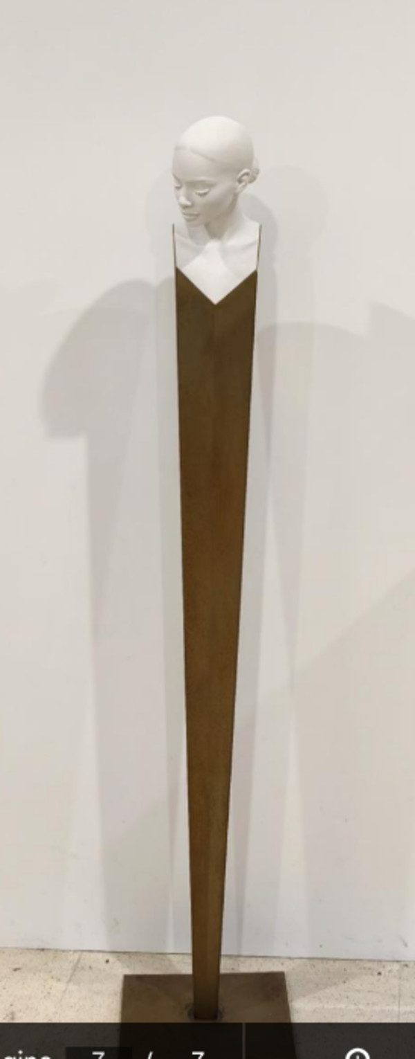 Ivan Gomez Aparacio, “REPOSO III” Polvo de mármol y hierro, 14x160x18. 2026. 1/8. by Da Silva Gallery / GALLERyLABS, Image 1.