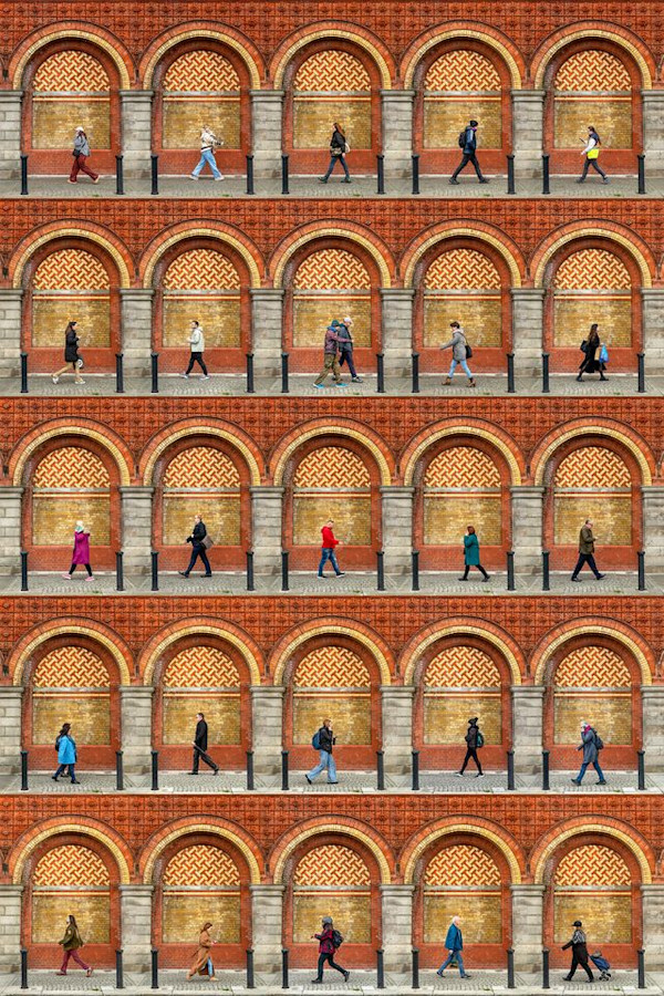 Xan Padron, Time Lapse Smithfield Market, Dublin by Da Silva Gallery / GALLERyLABS, Image 1.