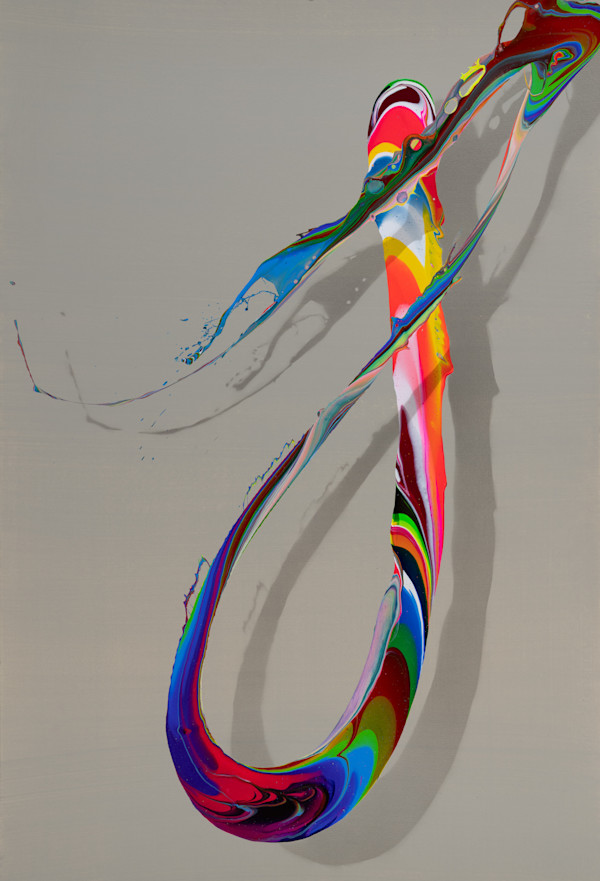 Alex Voinea, # 1491 Acrylic on Paper by Da Silva Gallery / GALLERyLABS, Image 2.