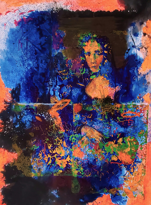 Anastasia Mastilovic, Mona (framed) by Da Silva Gallery / GALLERyLABS