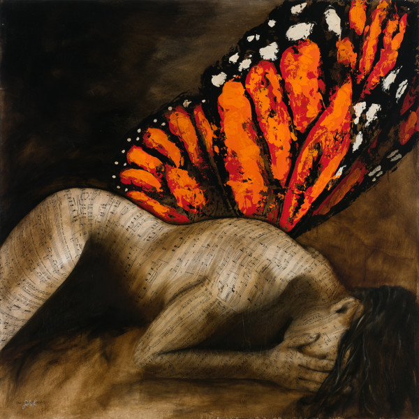 Madame Butterfly Final Act Nude by Julie Anna Lewis