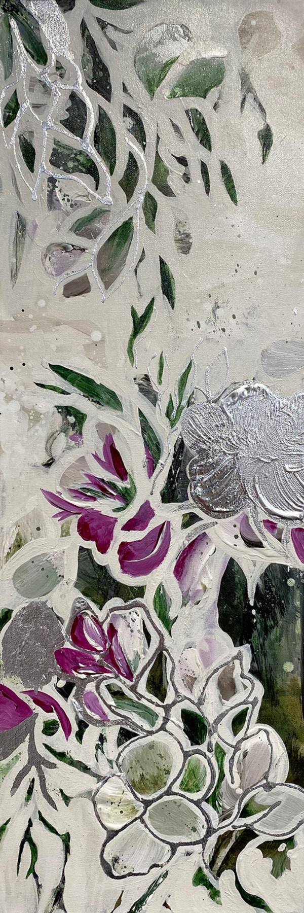 Silver Blooms by Julie Anna Lewis