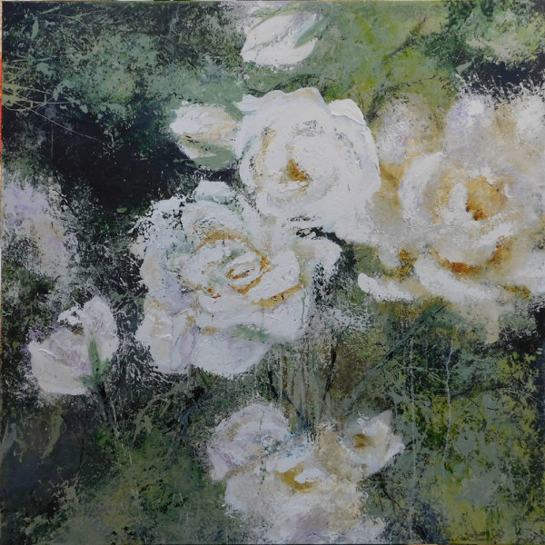 White Roses by Julie Anna Lewis