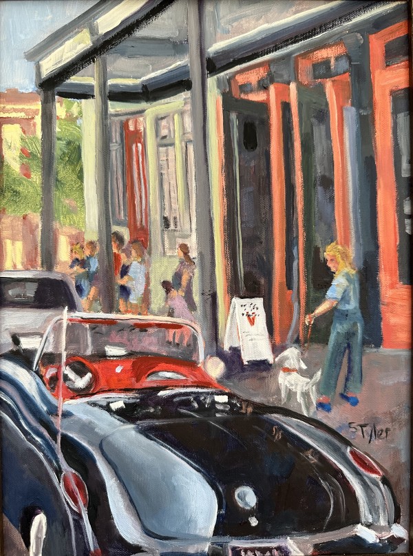 Corvette Out Front by susan tyler