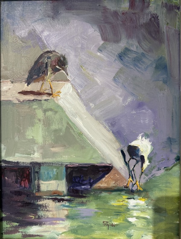 Fishing Buddies by susan tyler