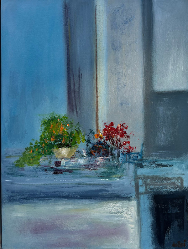 Blue Interior by Pamela de Brí