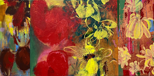 Red and Yellow Flowers by Ron Trujillo