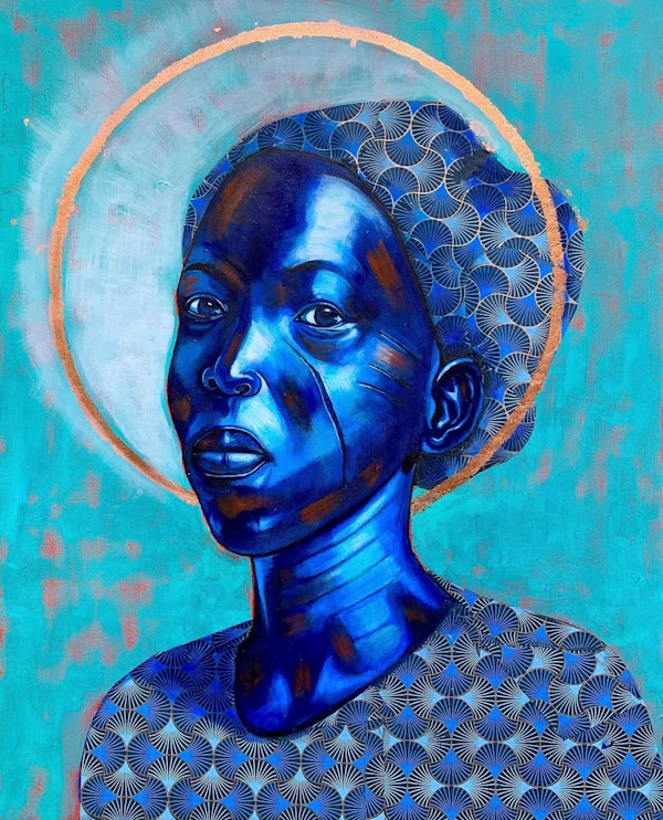 “SCAR INDIGO” by Patrick Dougher, Image 1.