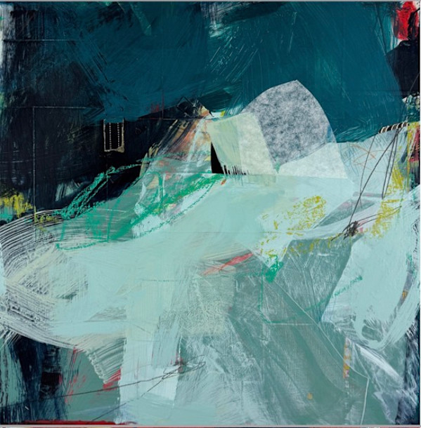 Blue Green & Cadet Blue by Megan Woodard Johnson, Image 1.