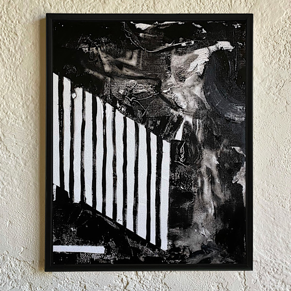 You Are Here: White, Black & Gray by Amiah Mims
