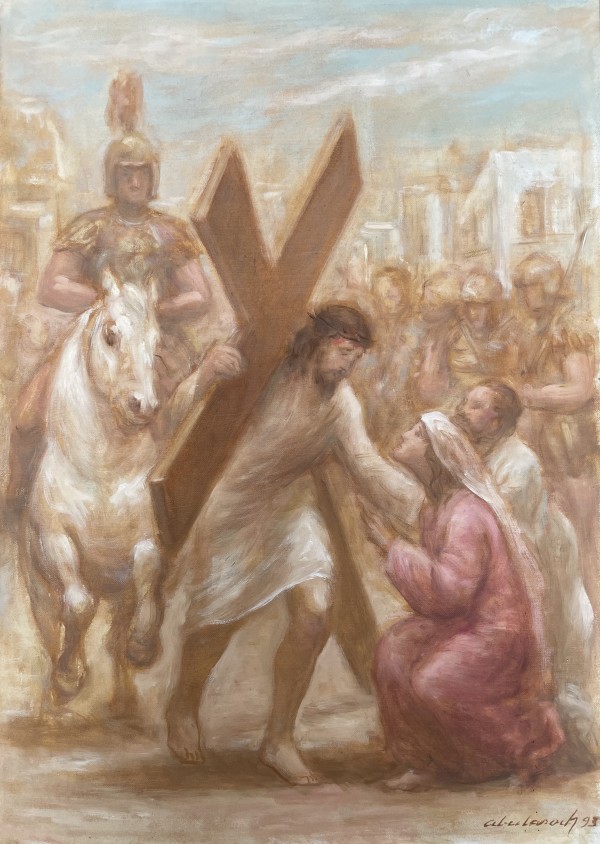 Nº30 Cristo Cargando La Cruz by Estate Rodolfo Abularach
