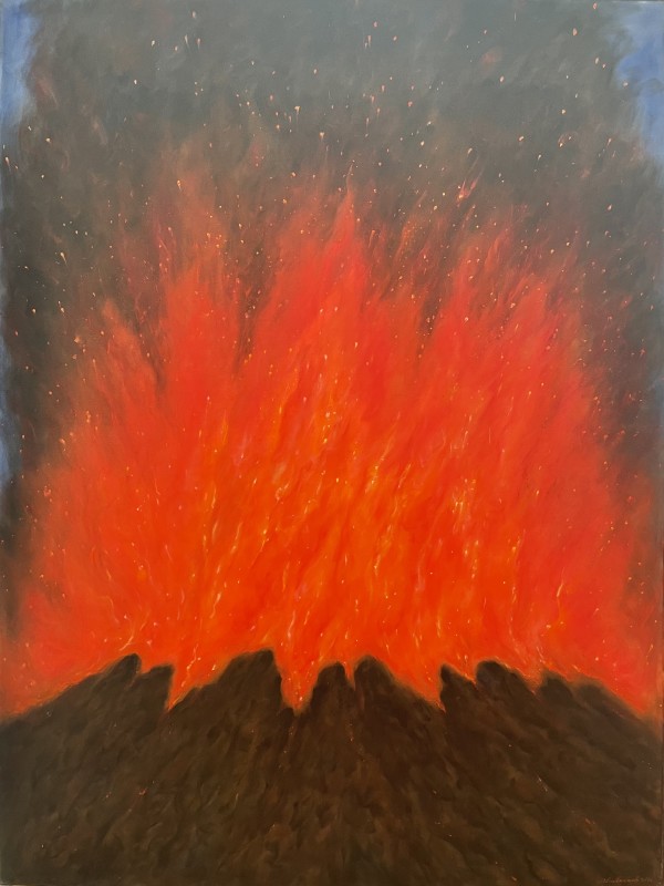 Llamas - Flams - Flames by Estate Rodolfo Abularach