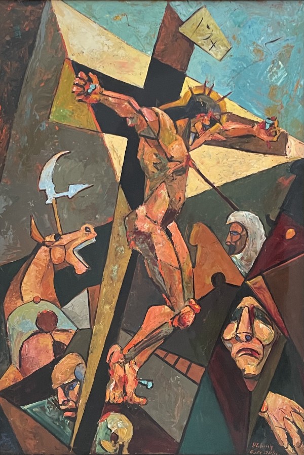 Crucifixión by Estate Rodolfo Abularach