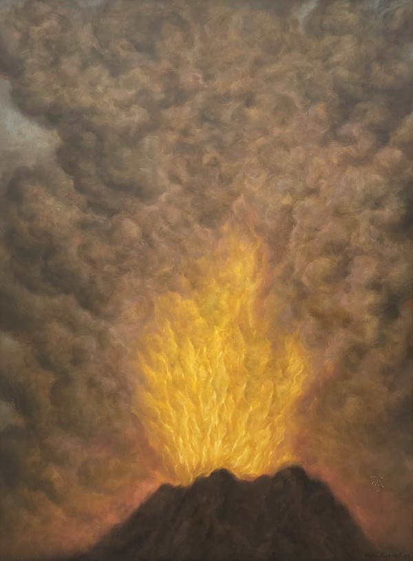 Erupción - Fuego Amarillo by Estate Rodolfo Abularach