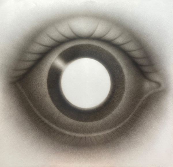 Ojo Centro Blanco Nº4 by Estate Rodolfo Abularach