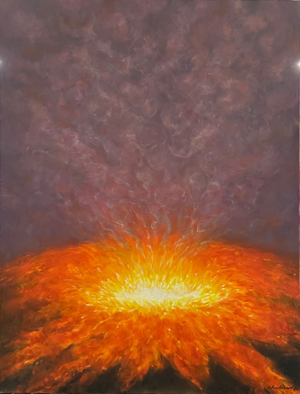 Untitled Volcano 1 by Estate Rodolfo Abularach