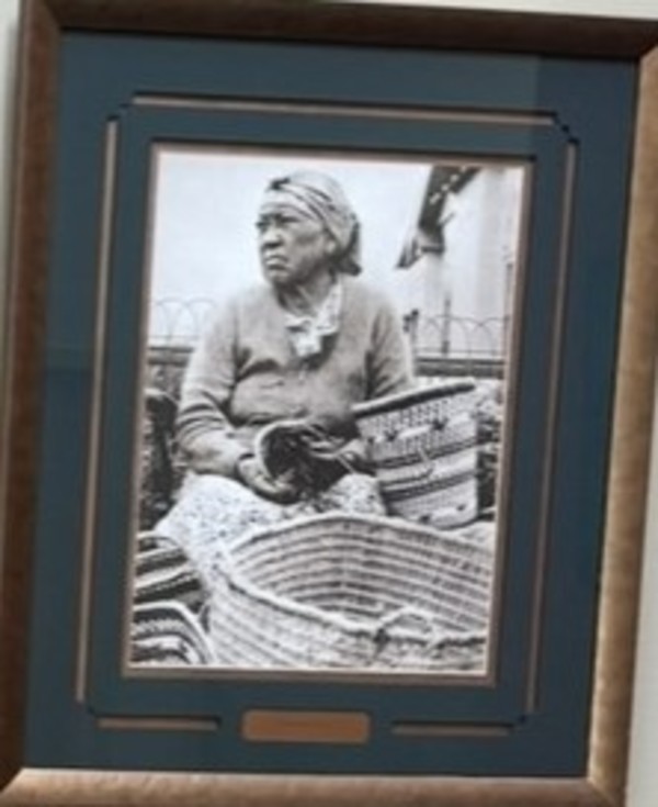 Elder Basket Weaver by Charlotte Watts