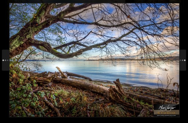 Port Williams Beach by Mars Lasar