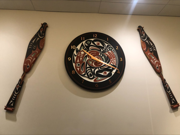 Eagle, Bear, and the Salmon by Dale Faulstich
